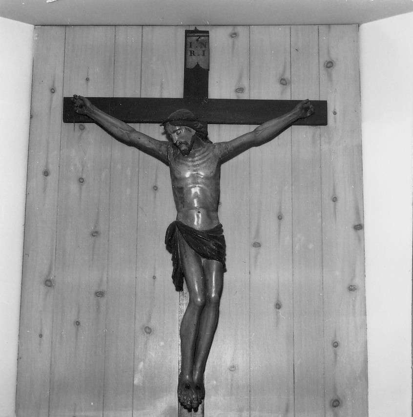Cristo crocifisso (scultura) - ambito veronese (inizio sec. XIX)
