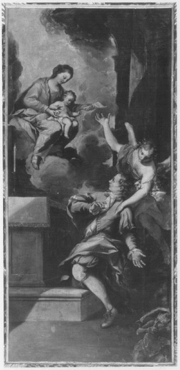 La conversione di un peccatore (dipinto) di Pasqualotto Costantino detto Costantini (scuola) (sec. XVIII)