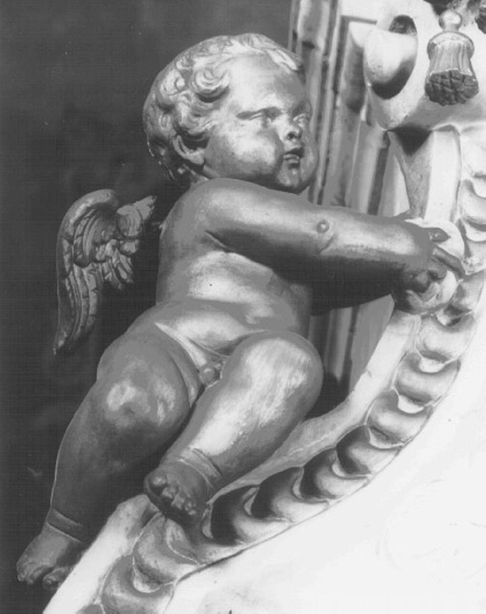 angioletto (statua, serie) di Cavaliere Pietro (attribuito) (sec. XVIII)