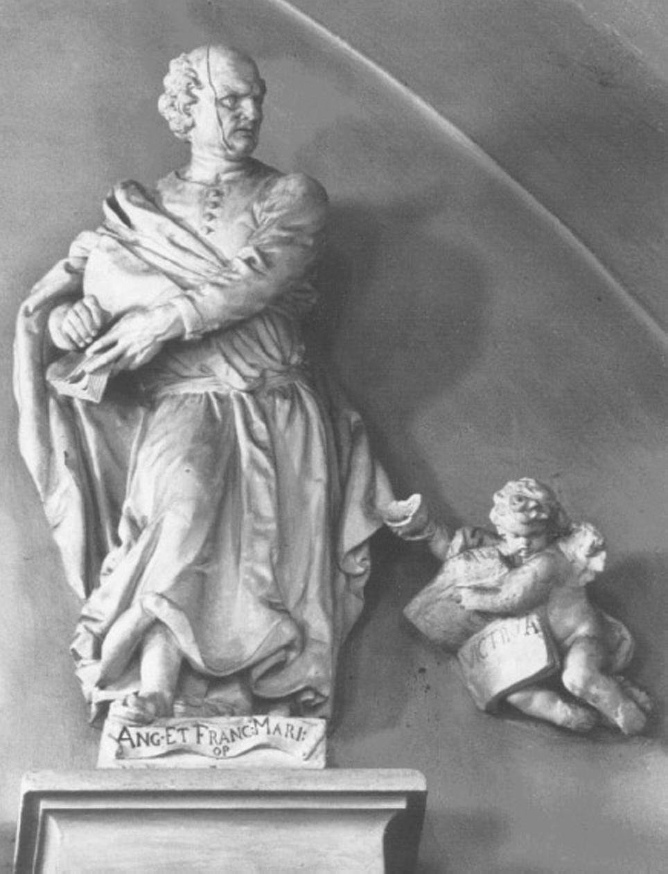 San Matteo Evangelista (statua) di Marinali Angelo, Marinali Francesco (secc. XVII/ XVIII)