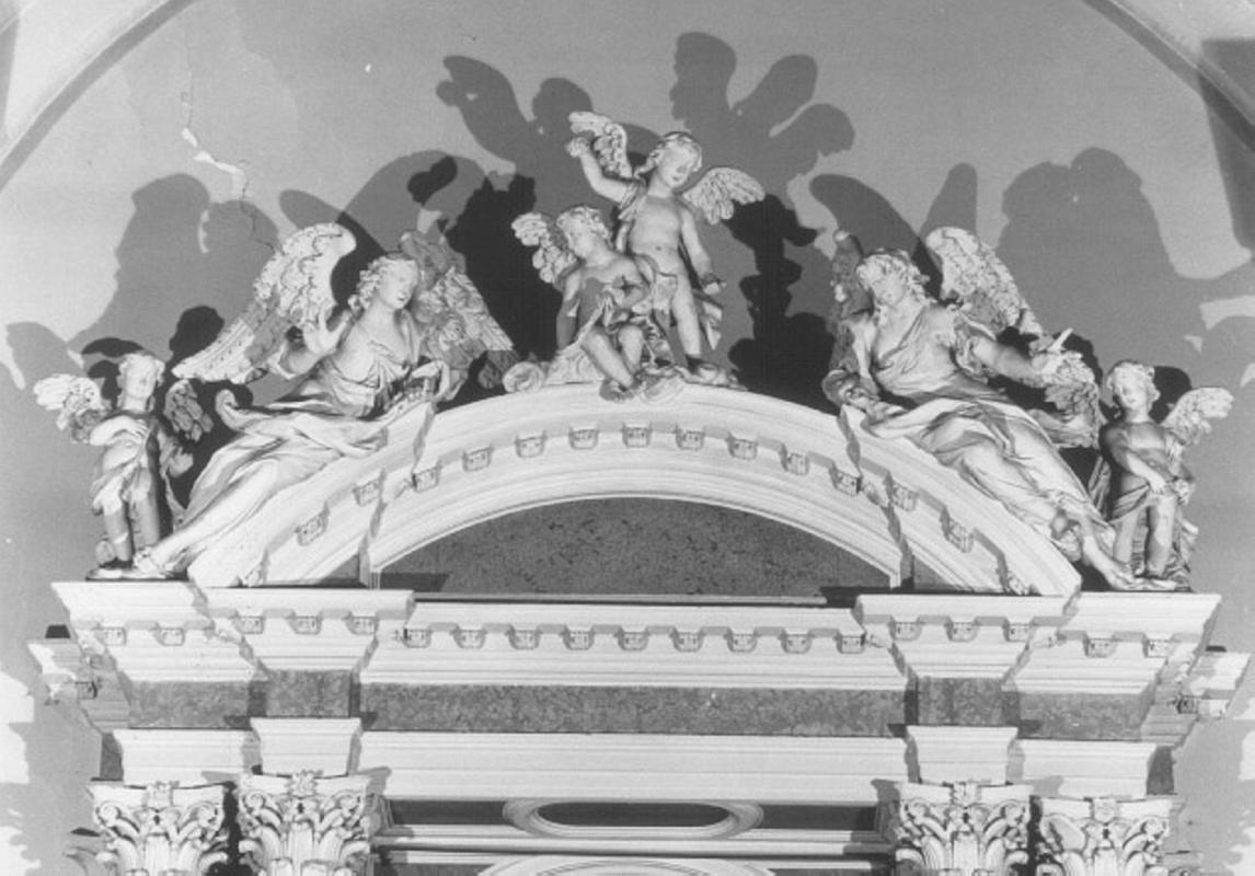 gloria di angeli (scultura) di Bonazza Antonio (attribuito) (seconda metà sec. XVIII)