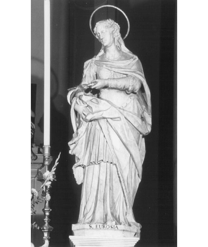 Santa (statua) di Bonazza Antonio (attribuito) (sec. XVIII)