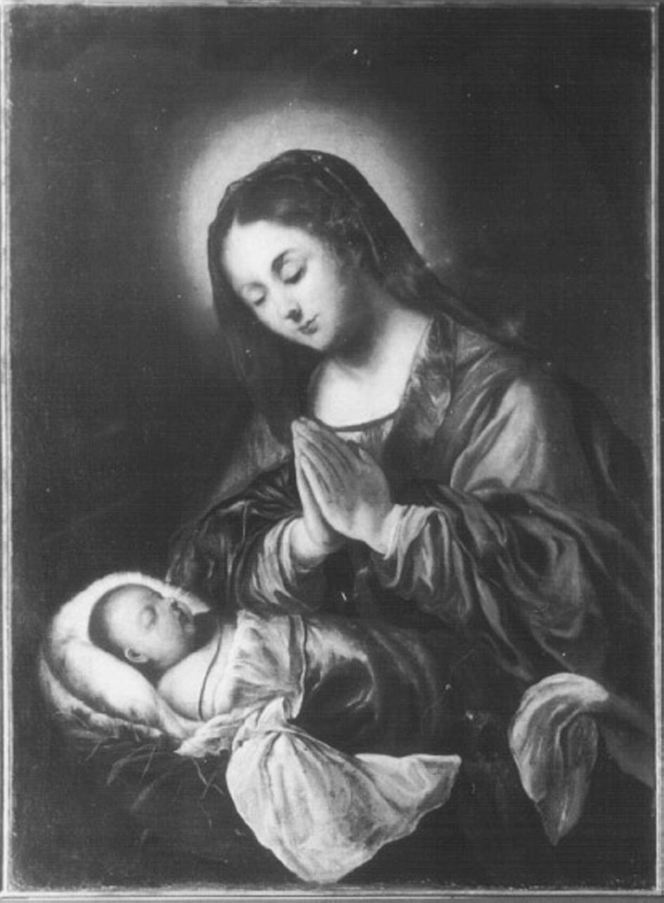 Madonna con Bambino (dipinto) - ambito fiammingo (secc. XVI/ XVII)