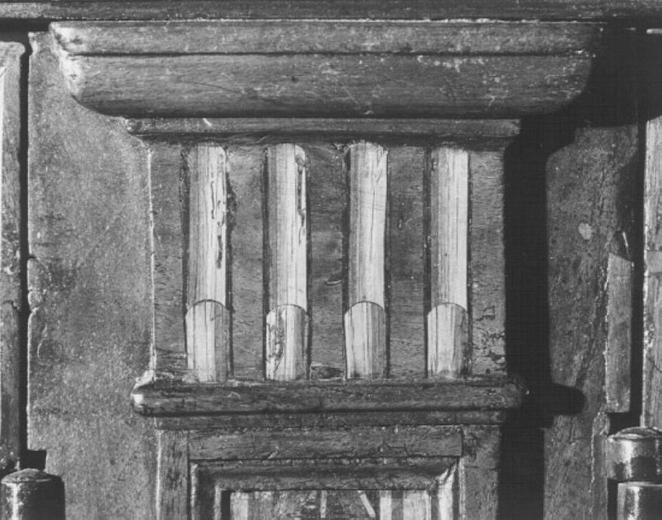 motivo decorativo (decorazione a intarsio, elemento d'insieme) - produzione veneta (sec. XIX)