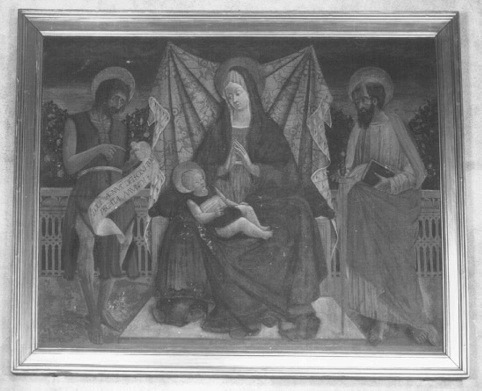 Madonna con Bambino e Santi (dipinto) di Dario da Pordenone (sec. XV)