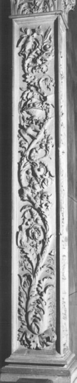 motivi decorativi a candelabra (rilievo) di Giovanni Di Giacomo Da Porlezza (bottega) (secc. XV/ XVI)