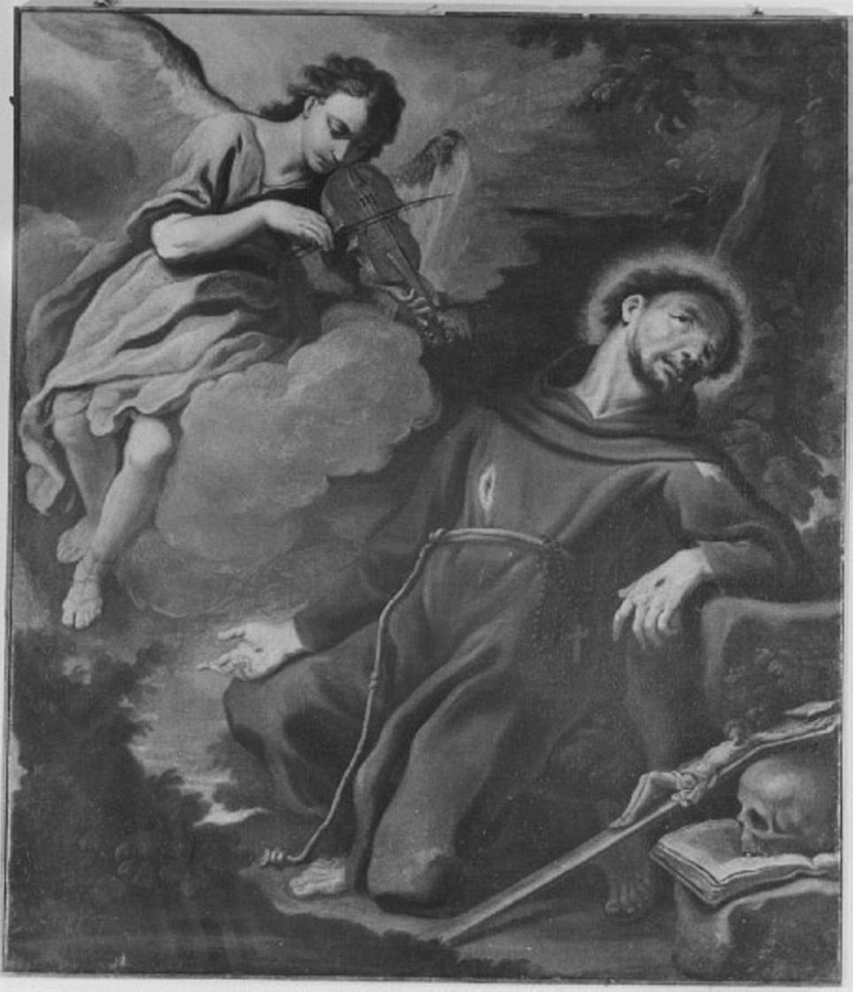 estasi di San Francesco d'Assisi (dipinto) - ambito veneto (fine/inizio secc. XVII/ XVIII)