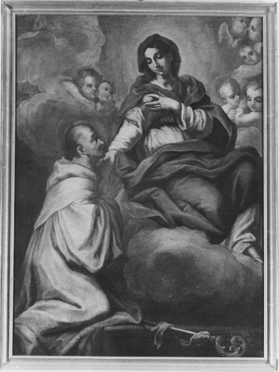 visione di San Bernardo (dipinto) - ambito veneto (sec. XVIII)