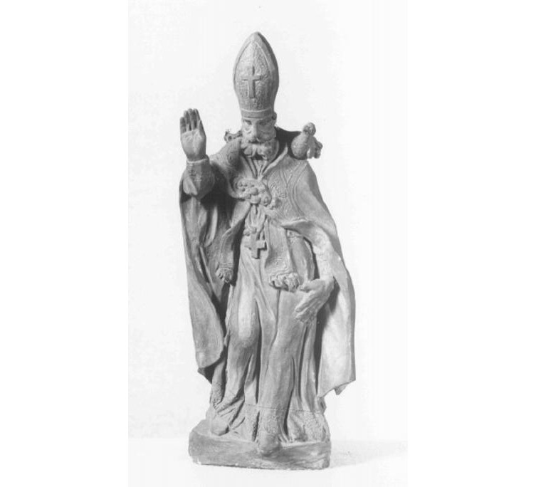 evangelisti (statuetta, serie) - ambito veneto (sec. XVIII)