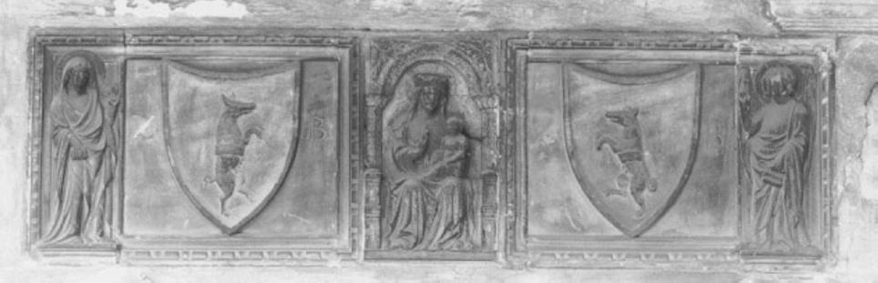 Madonna in trono (monumento funebre) - ambito veneziano (sec. XIV)
