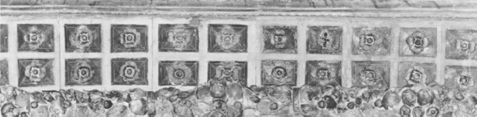 motivo decorativo a rosette (decorazione plastica) di Rocco Da Vicenza (attribuito) (inizio sec. XVI)