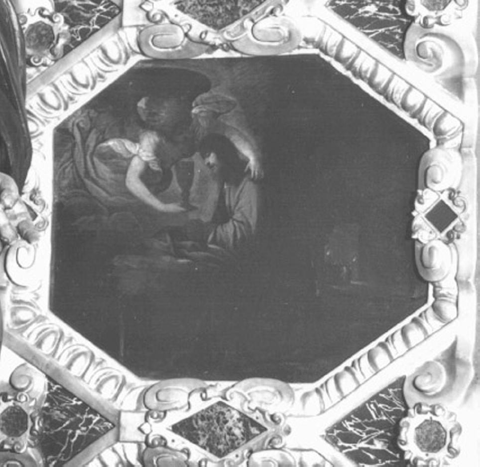 I mistero doloroso del Rosario: Preghiera nell' Orto (dipinto) di Maganza Alessandro (attribuito) (sec. XVII)