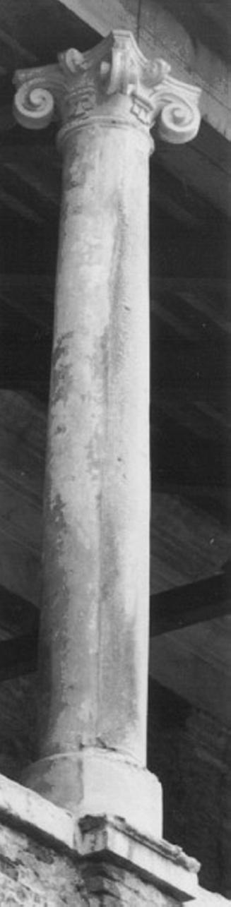 colonna ionica, serie di Muttoni Francesco, Muttoni Pietro Paolo (sec. XVIII)