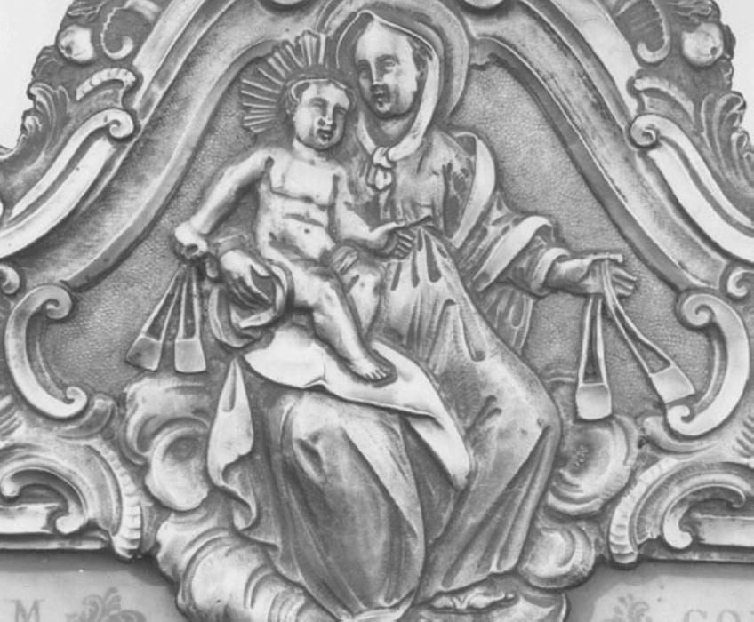 Madonna con Bambino (rilievo) - ambito veneto (sec. XVIII)