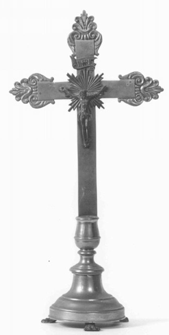 croce d'altare - ambito vicentino (prima metà sec. XIX)