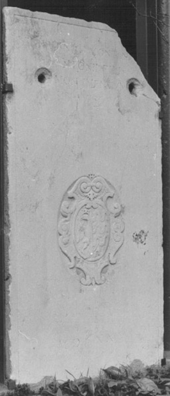 lapide tombale - ambito vicentino (sec. XVII)