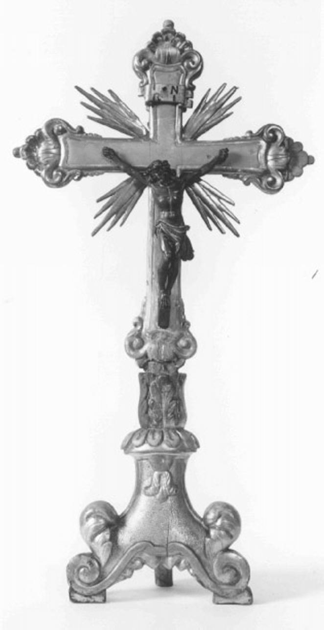 croce d'altare - ambito vicentino (prima metà sec. XIX)