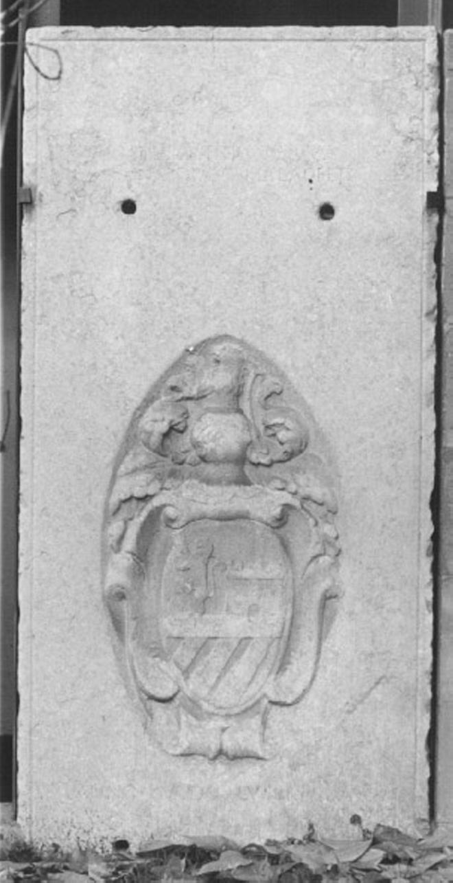 lapide tombale - ambito vicentino (sec. XVII)