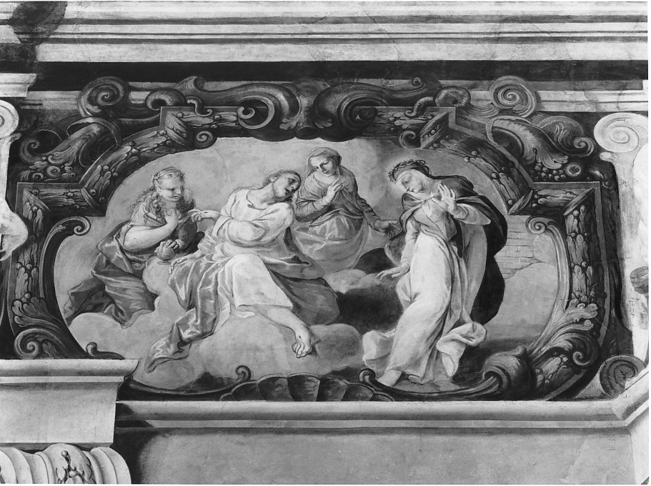 Santa Caterina da Siena (dipinto) di Marchesini Alessandro (sec. XVII)