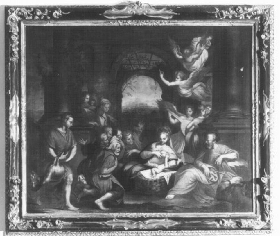 adorazione dei pastori (dipinto) di Varotari Alessandro detto Padovanino (attribuito) (sec. XVII)