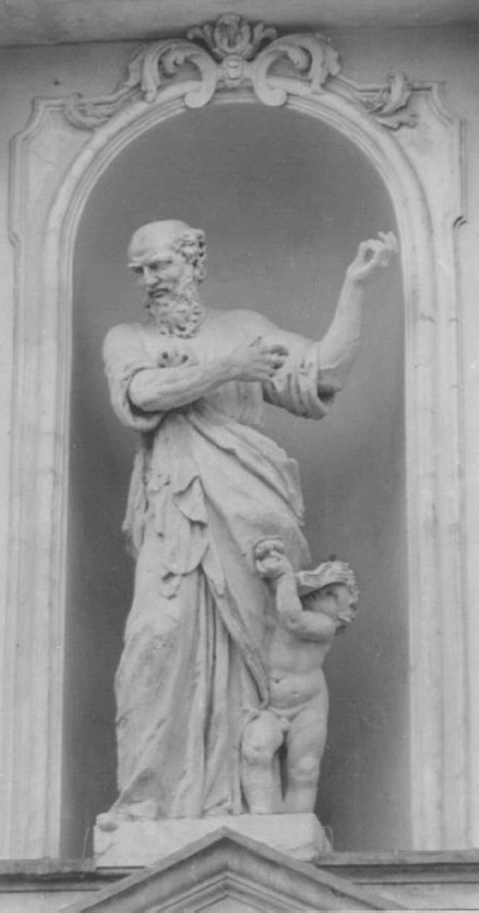 San Matteo Evangelista (statua) di Cassetti Giacomo (sec. XVIII)