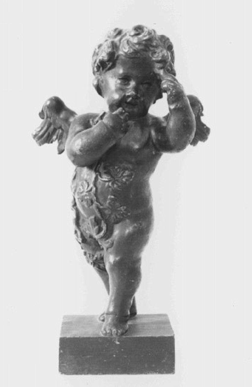 angelo (statuetta) - ambito veneto (seconda metà sec. XIX)