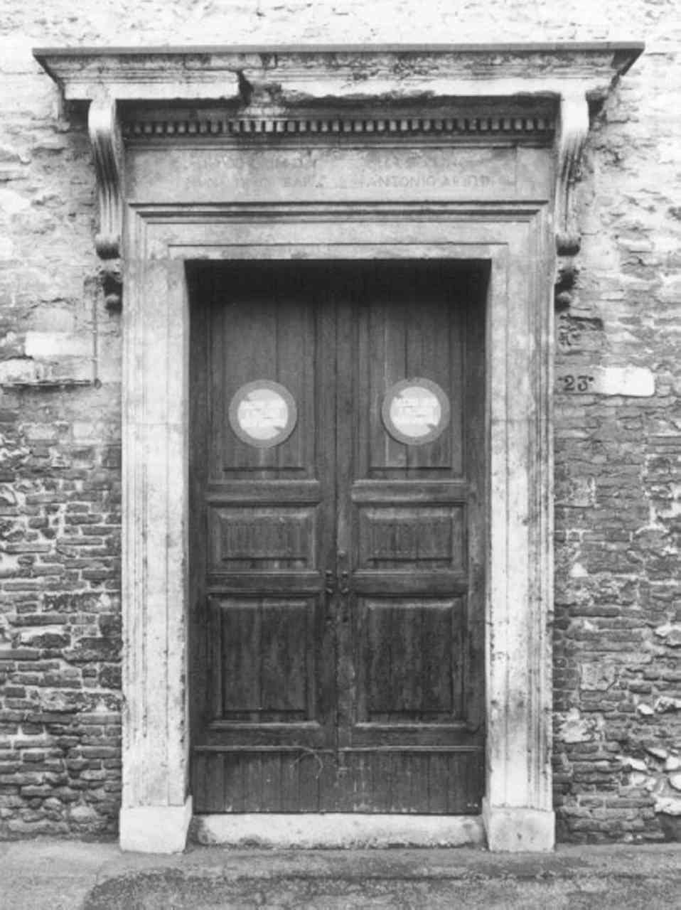 portale di Scamozzi Vincenzo (maniera), Calderari Ottone Maria (attribuito) (sec. XVI)