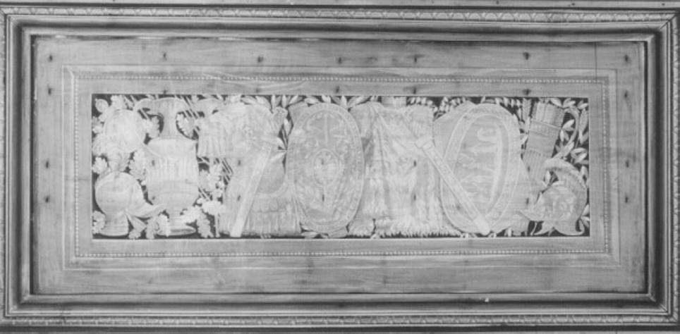motivo decorativo (dipinto) di Ciesa Giacomo (maniera) (sec. XVIII)