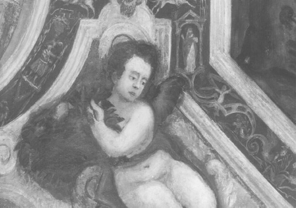 putto (dipinto) di Maganza Alessandro (e aiuti) (secc. XVI/ XVII)