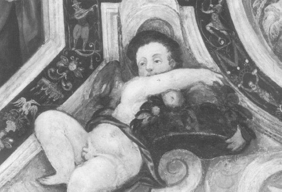 putto (dipinto) di Maganza Alessandro (e aiuti) (secc. XVI/ XVII)