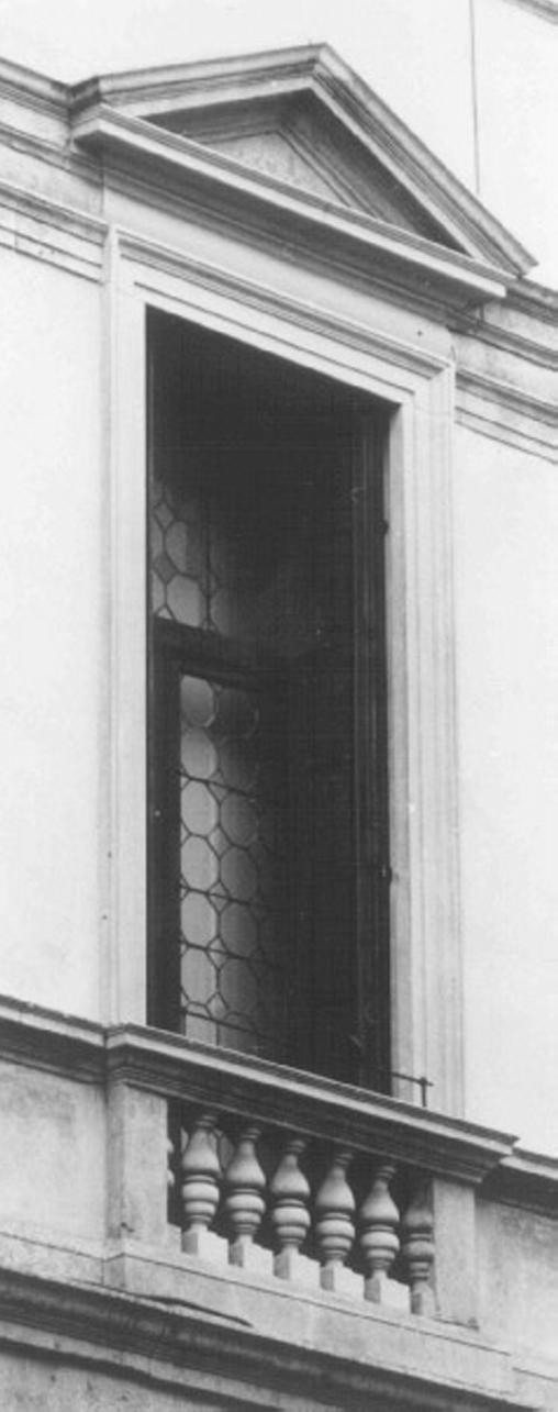 mostra di finestra di Scamozzi Vincenzo, Pizzocaro Antonio, Calderari Ottone Maria (sec. XVI, sec. XVII, sec. XVIII)