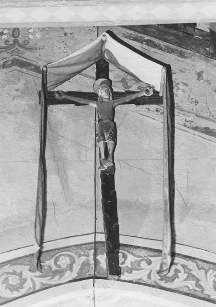Cristo crocifisso (crocifisso) - ambito veneto (sec. XV)
