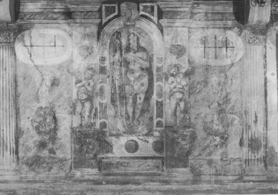 Cristo tra angeli (dipinto) - ambito vicentino (sec. XVII)