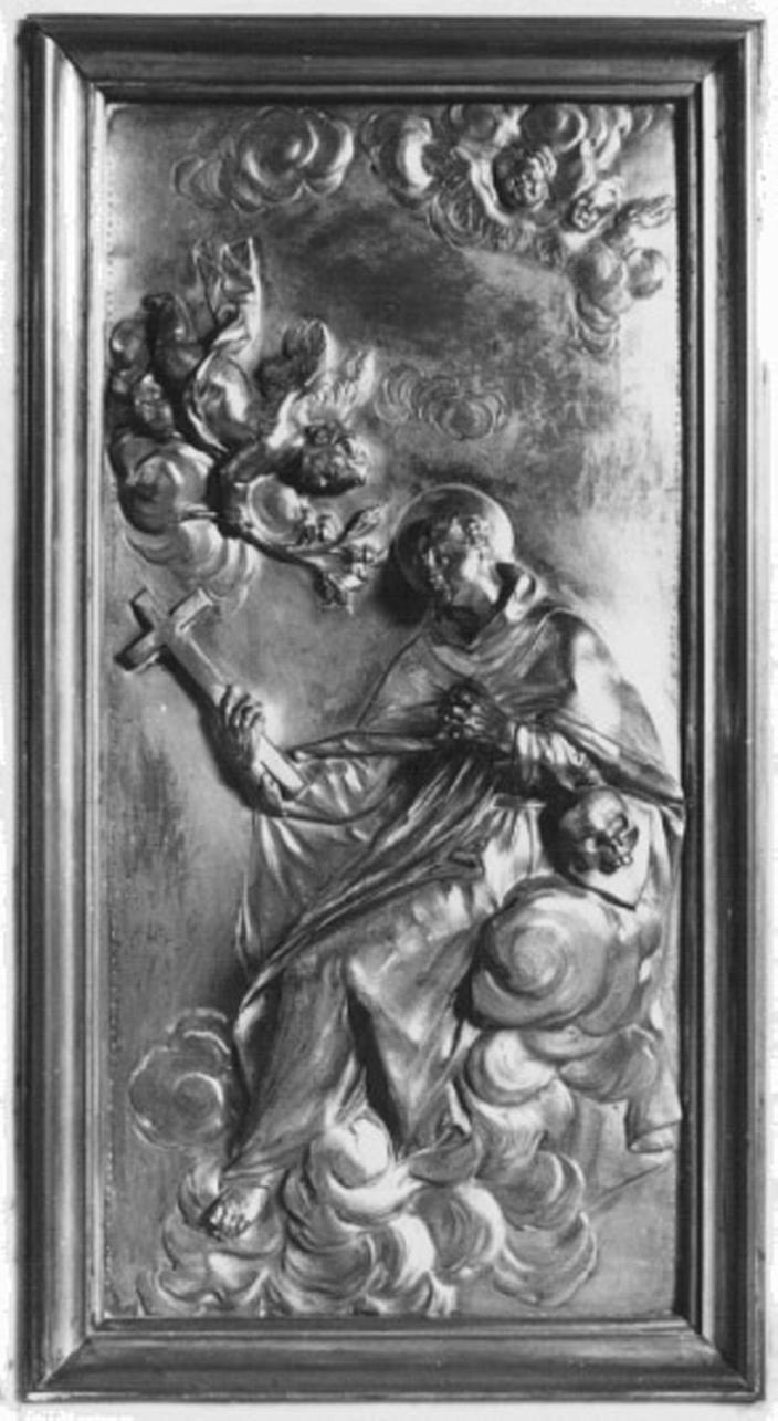 San Giovanni Battista (decorazione plastica) di Massari Giorgio (maniera) (sec. XVIII)