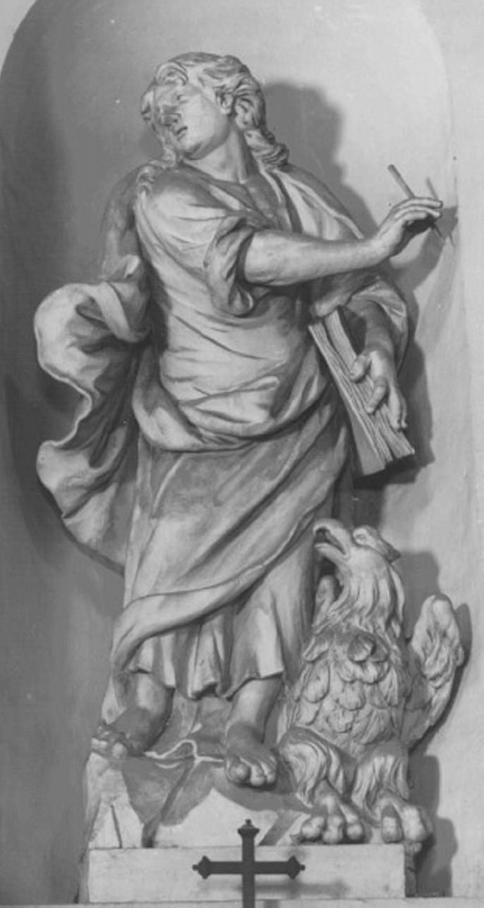 San Giovanni Evangelista (statua) - ambito vicentino (ultimo quarto sec. XVII)