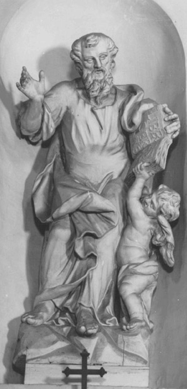San Matteo Evangelista (statua) - ambito vicentino (ultimo quarto sec. XVII)