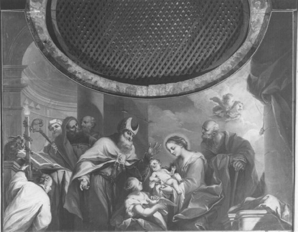 presentazione di Gesù al tempio (dipinto) di Pasqualotto Costantino detto Costantini (attribuito) (sec. XVIII)