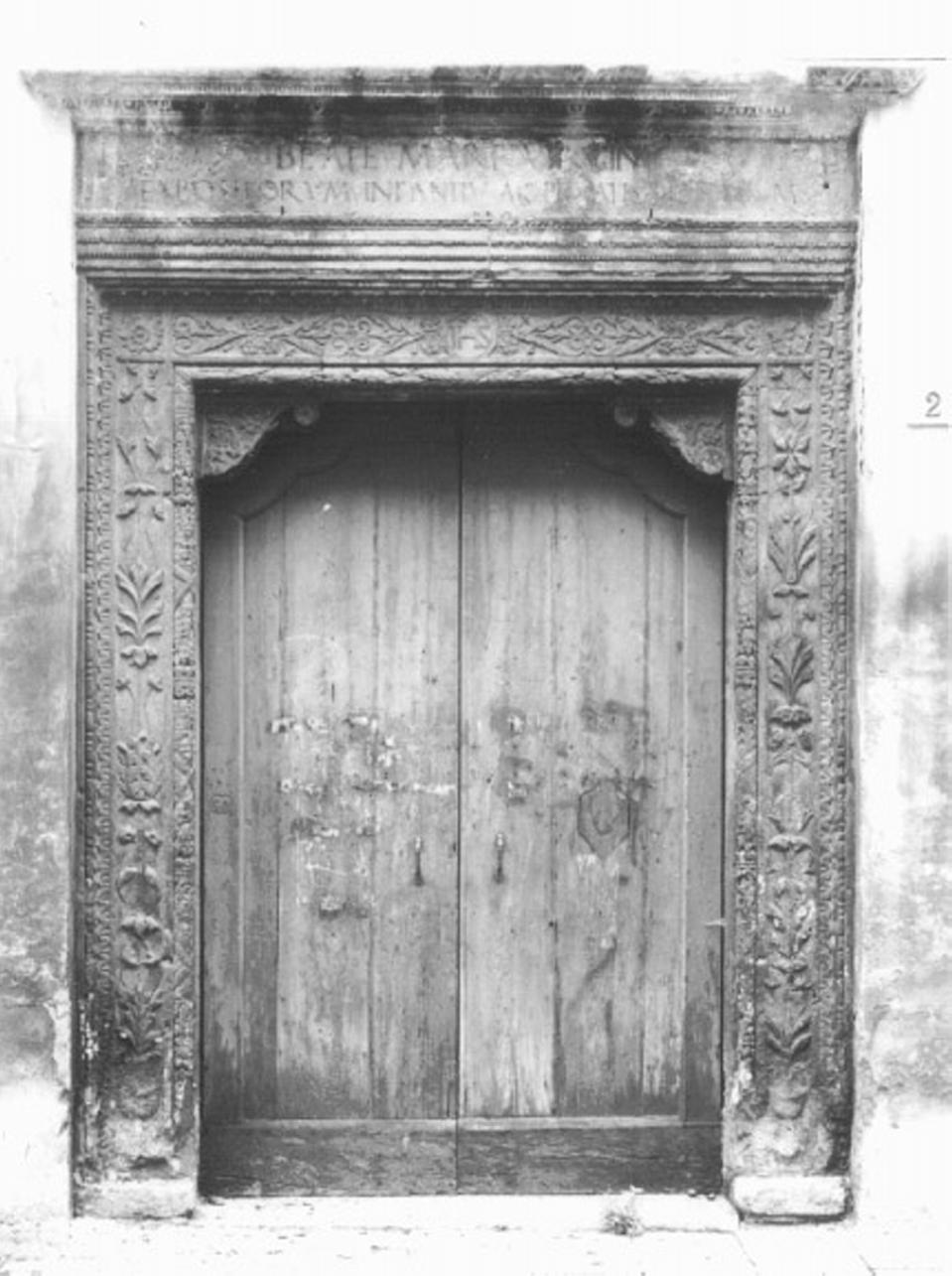 portale, elemento d'insieme - ambito veneto (sec. XV)