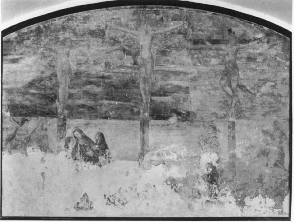 crocifissione (dipinto) di De Speranza Vajenti Giovanni (sec. XVI)