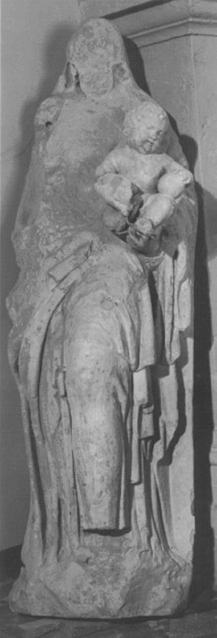 Madonna con Bambino (statua) - ambito veneto (secc. XV/ XVI)