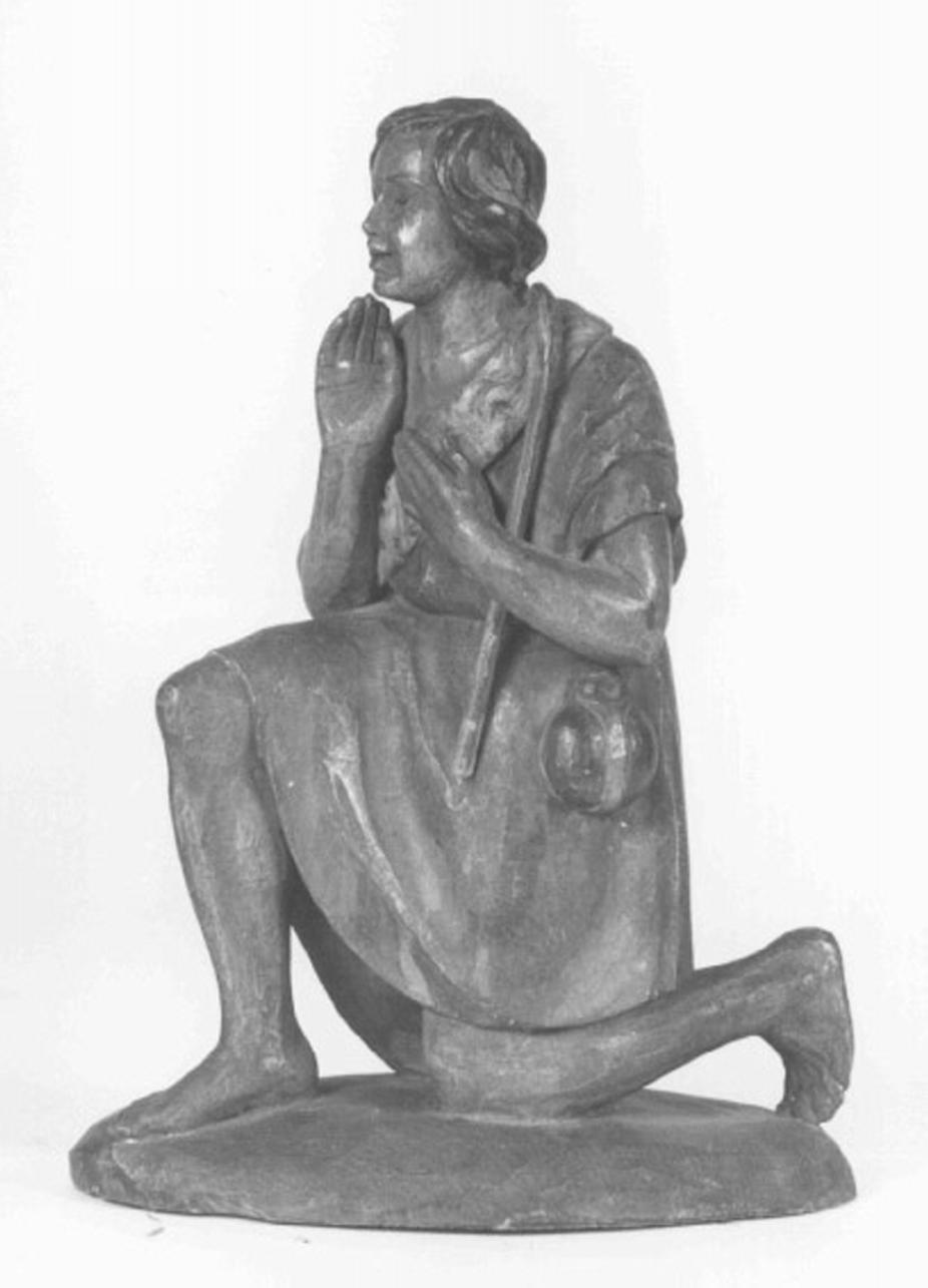 statuetta di presepio, elemento d'insieme - manifattura del Trentino Alto Adige (sec. XX)