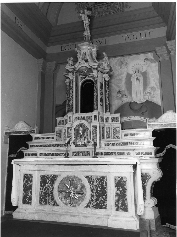 altare maggiore, elemento d'insieme - ambito veronese (seconda metà sec. XVII)