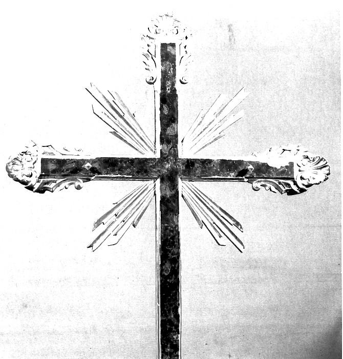 croce processionale - ambito veronese (prima metà sec. XIX)