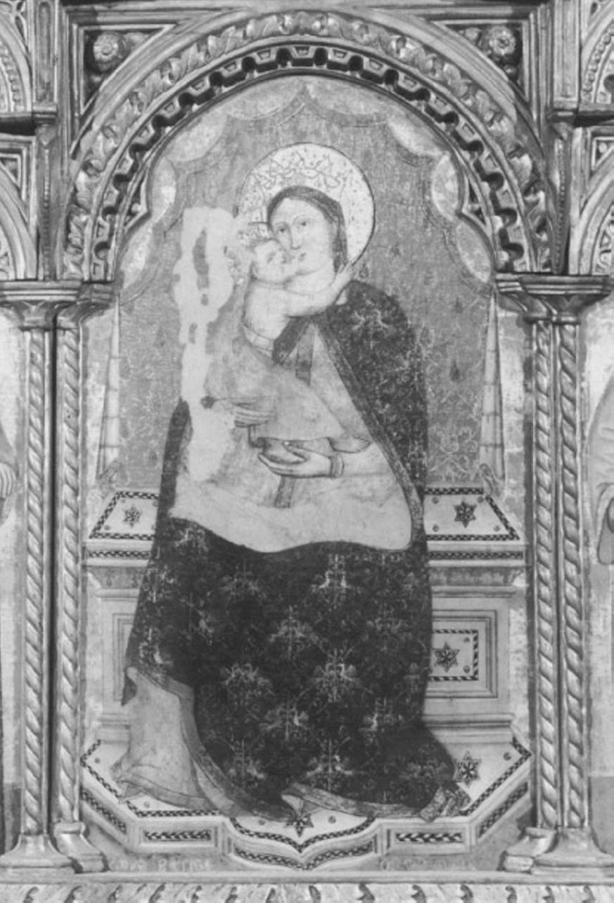 Madonna con Bambino (dipinto) di Battista Da Vicenza (sec. XV)