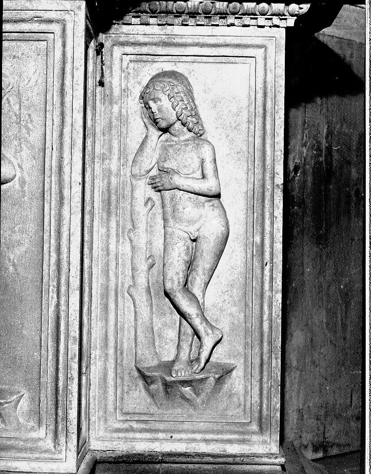 Putto (rilievo) di Angelo Di Giovanni Da Verona detto Maestro Agnolo (attribuito) (sec. XVI)