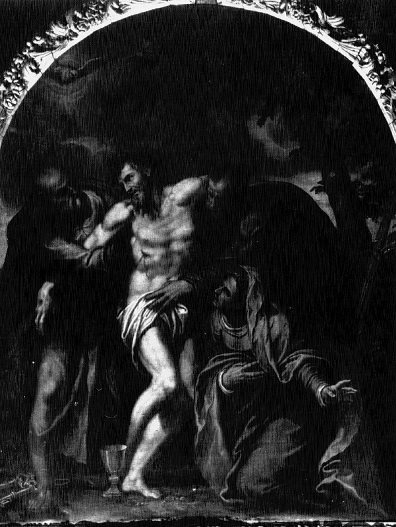 deposizione di Cristo dalla croce (dipinto) di Farinati Paolo (sec. XVI)