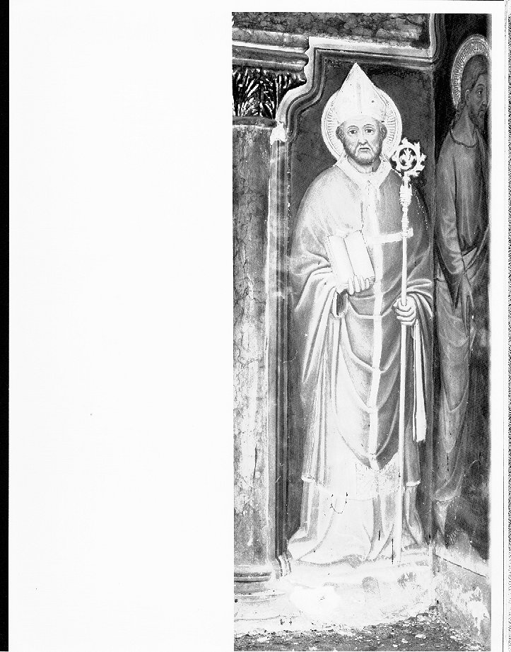Santo Vescovo (dipinto) di Martino da Verona (cerchia) (sec. XIV)