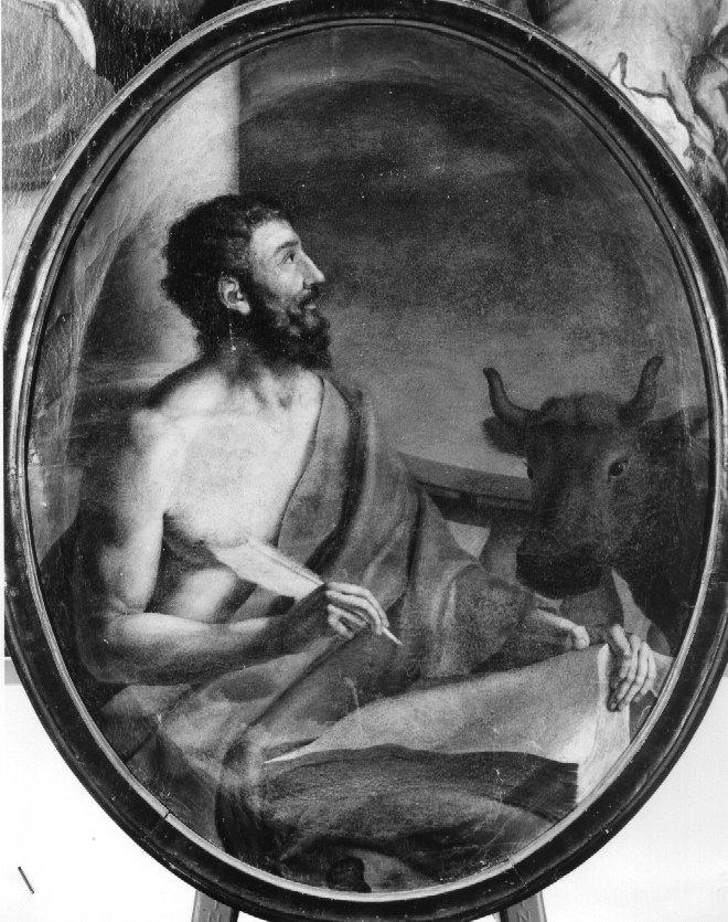 San Luca (dipinto) di Baccari Giovanni (sec. XIX)