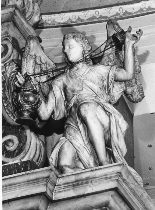 angelo con turibolo (statua) di Marchiori Giovanni (sec. XVIII)