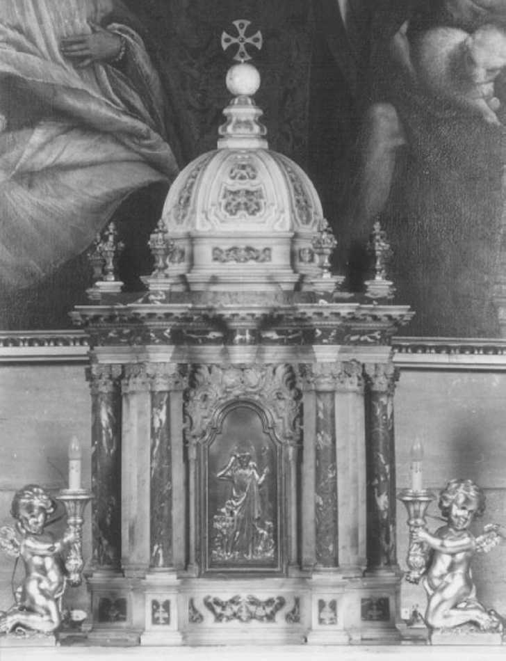 mensa d'altare di Schiavi Giuseppe Antonio (sec. XVIII)